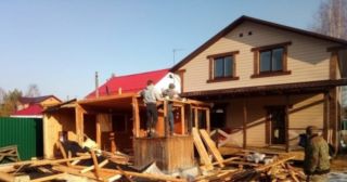 Демонтаж частных домов Павлово, цена от 1595 руб.