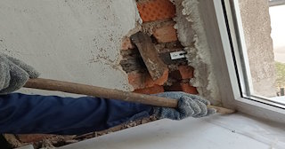 Демонтаж оконных откосов по выгодной цене от 515 руб. в Павлово - Сварной-Пвв