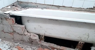 Демонтаж ванной комнаты в Павлово - стоимость работ от 823 руб. | Сварной-Пвв